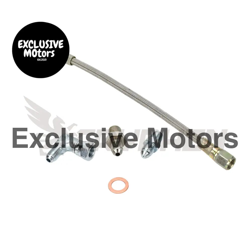 Turbo Oil Feed Line Kit Nissan S13 S14 S15 Sr20det Garrett Gt28r Gt30r Gt35r