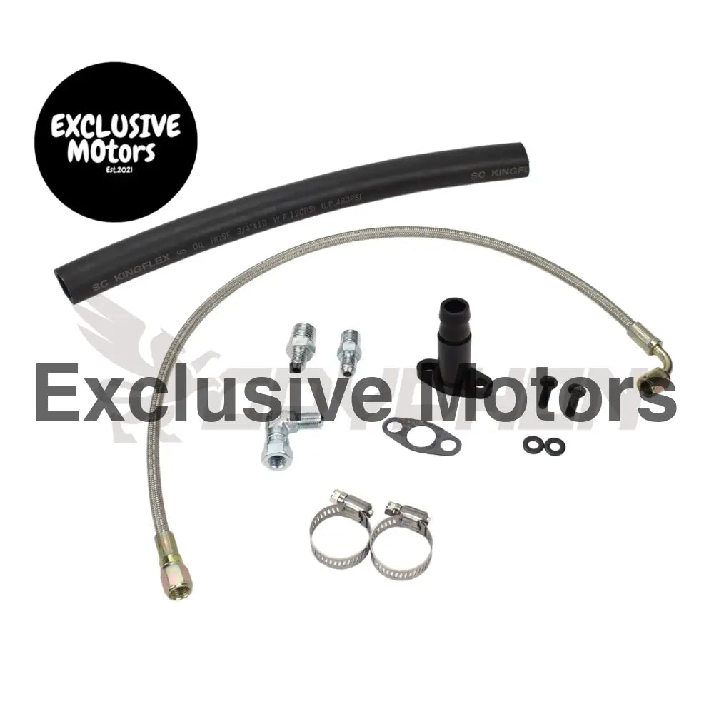 Turbo Oil Feed Return Line Kit Dodge Neon Srt 4 Pt Cruiser Gt Td04lr