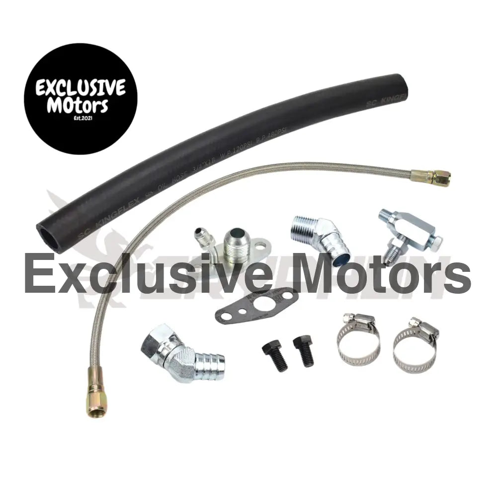 Turbo Oil Feed Return Line Kit Toyota Hilux 2.8l 3l Ct20