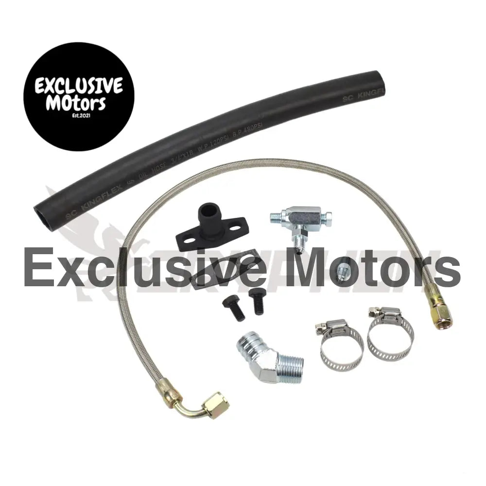 Turbo Oil Feed Return Line Kit Toyota Hilux 3.0l 5l 5le Garrett Gt25r Gt28r