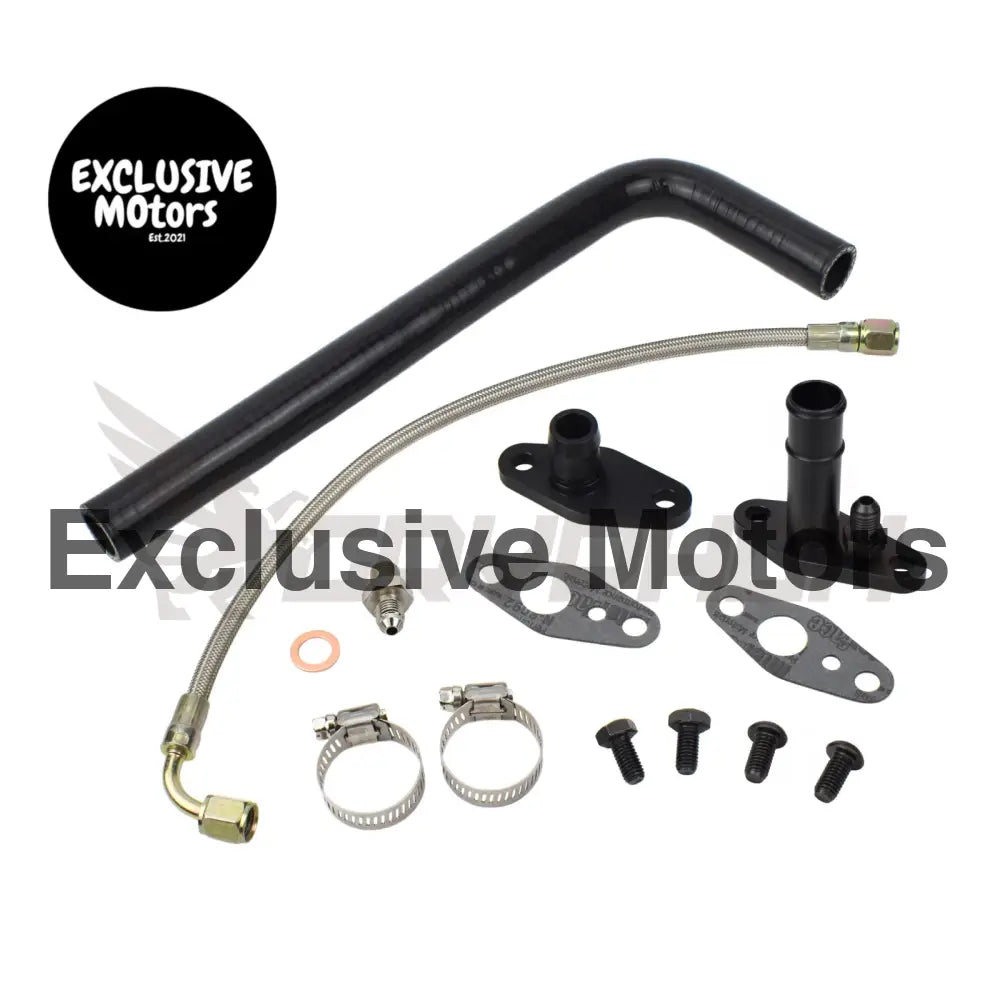 Turbo Oil Feed Return Line Kit Toyota Land Cruiser 12ht Ct26