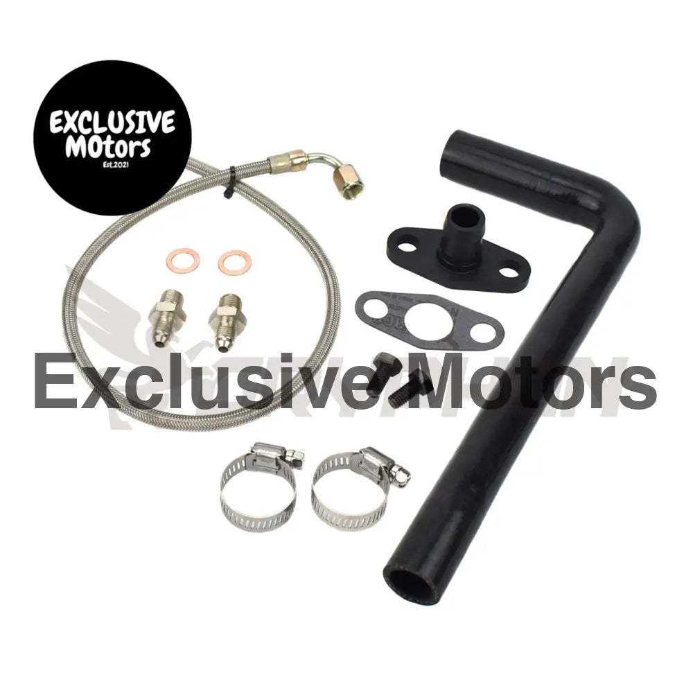 Turbo Oil Feed Return Line Kit Toyota Land Cruiser 1hd Holset Hx30 Hx35