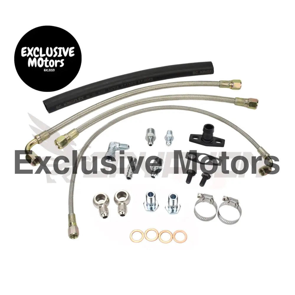 Turbo Oil Water Line Kit Dodge Neon Srt 4 Pt Cruiser Gt Garrett Gt30r Gt35r