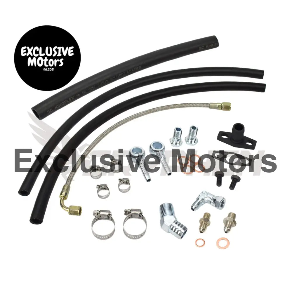 Turbo Oil Water Line Kit Mazda Mx5 Miata Early Mk1 Borgwarner Efr Series