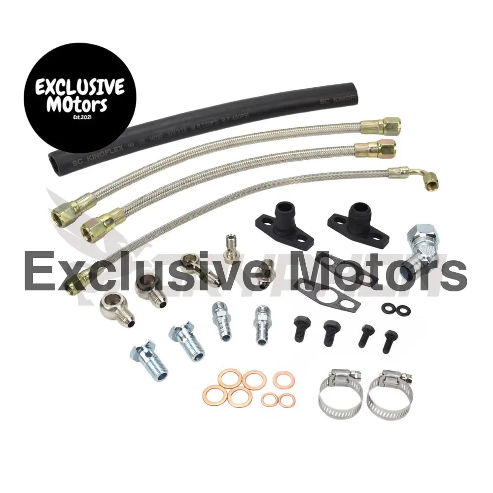 Turbo Oil Water Line Kit Mitsubishi 4g63t Evo 4~9 Borgwarner Efr Series