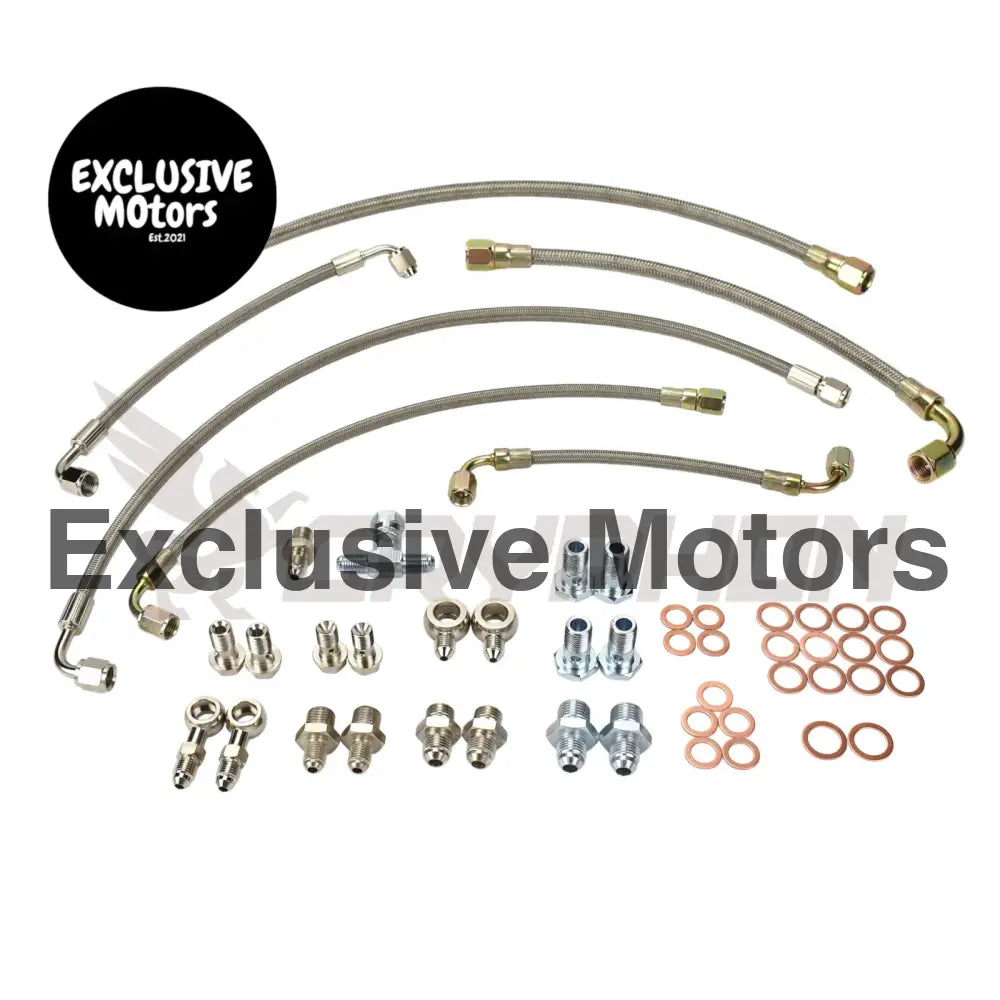 Turbo Oil Water Line Kit Nissan Skyline Gt R Rb26dett Garrett Gt28r
