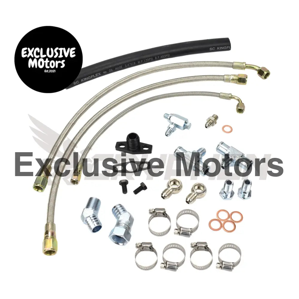 Turbo Oil Water Line Kit Toyota 2rz 3rz Borgwarner Efr Series