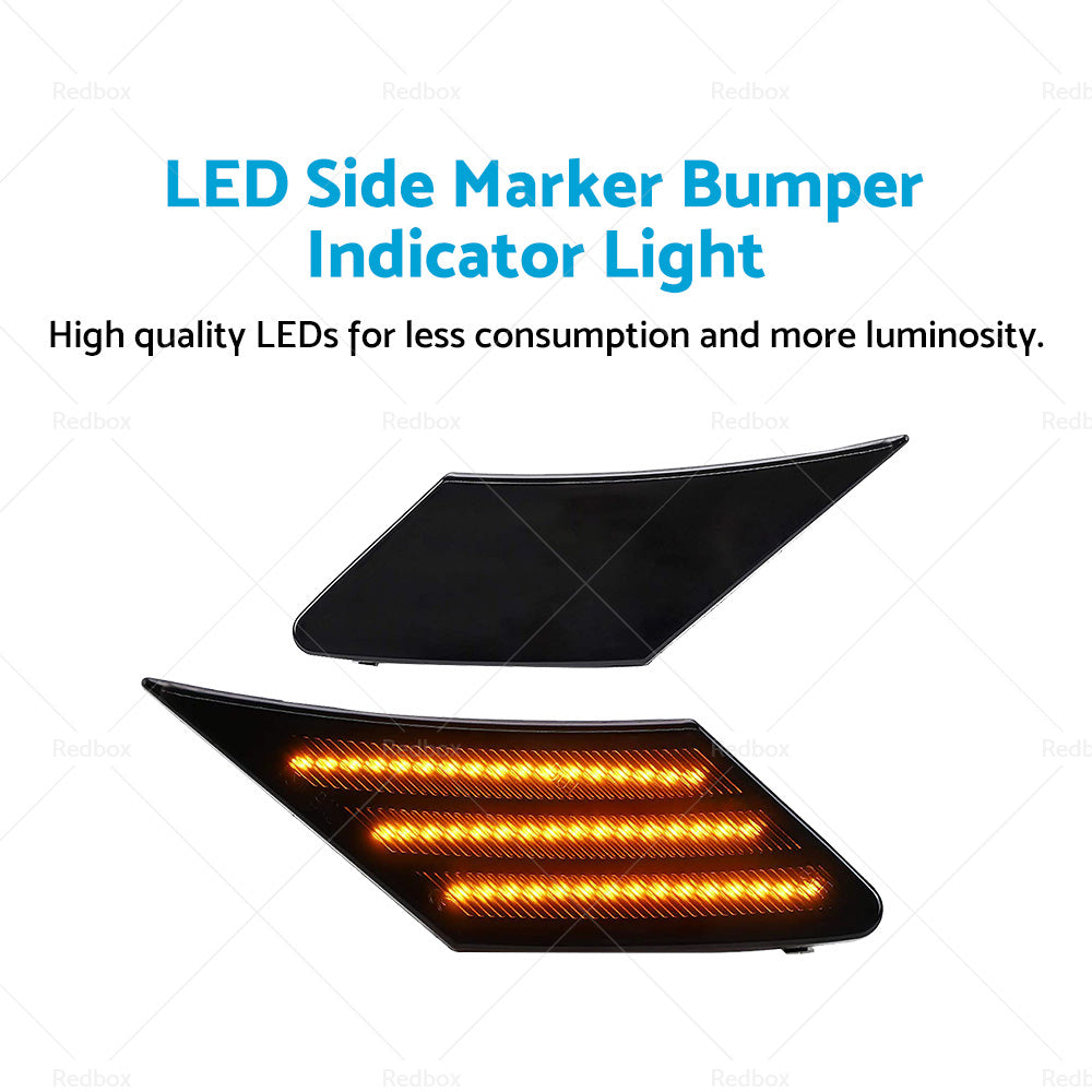2xLED Side Marker Bumper Indicator Light Suitable For Toyota 86 Subaru BRZ Scion-1