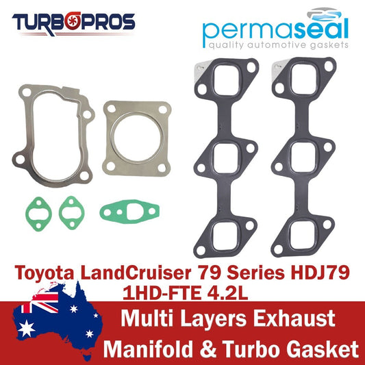 Permaseal Exhaust Manifold&Turbo Gasket for Toyota Landcruiser 79 1HD-FTE 4.2L