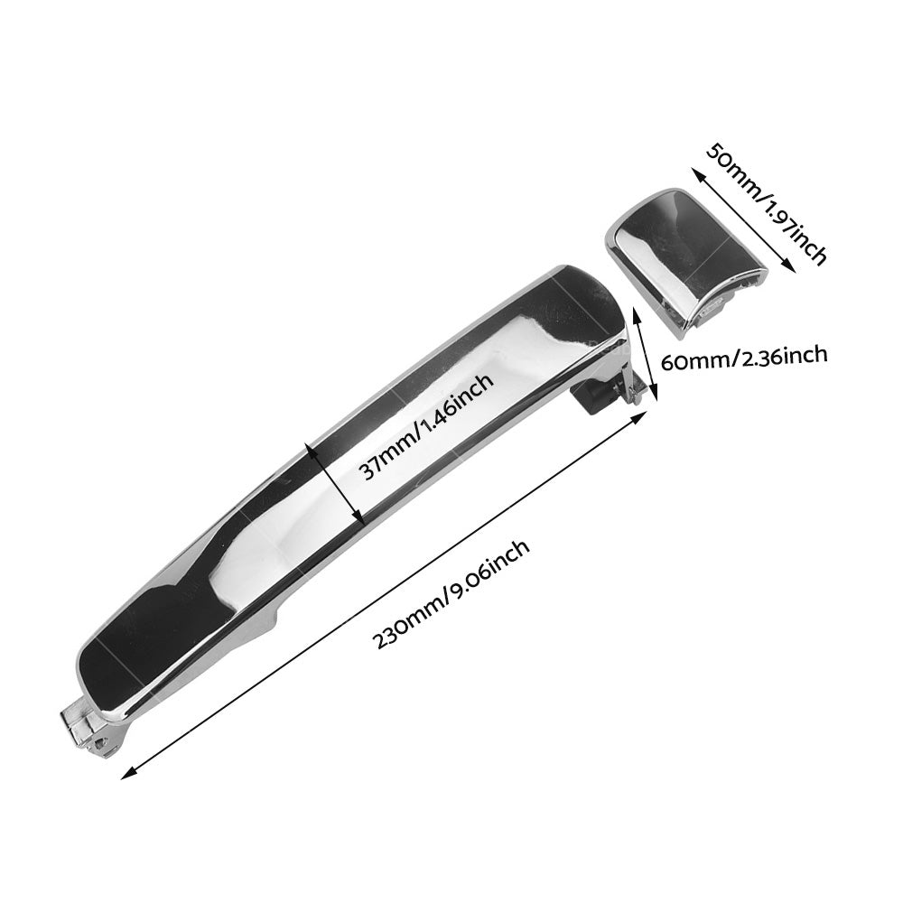 For Nissan XTrail T31 2007-2013 REAR LH Left  or  RH Right Outer Door Handle Chrome