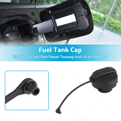 Fuel Tank Cap Fit For Volkswagen VW Golf Polo Passat Touareg Audi A1 A3 A4 A6 TT-2