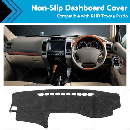 Car Dashboard Cover Dash Mat Carpet Pad Suitable for Toyota Prado J120 2002-2009-0