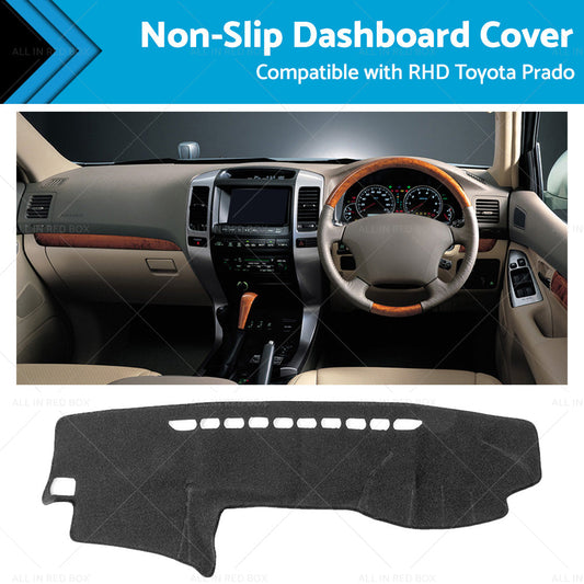 Car Dashboard Cover Dash Mat Carpet Pad Suitable for Toyota Prado J120 2002-2009-0