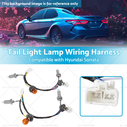 Tail Light Lamp Wiring Harness Suitable for 92450-3Q000 11-14 Hyundai Sonata