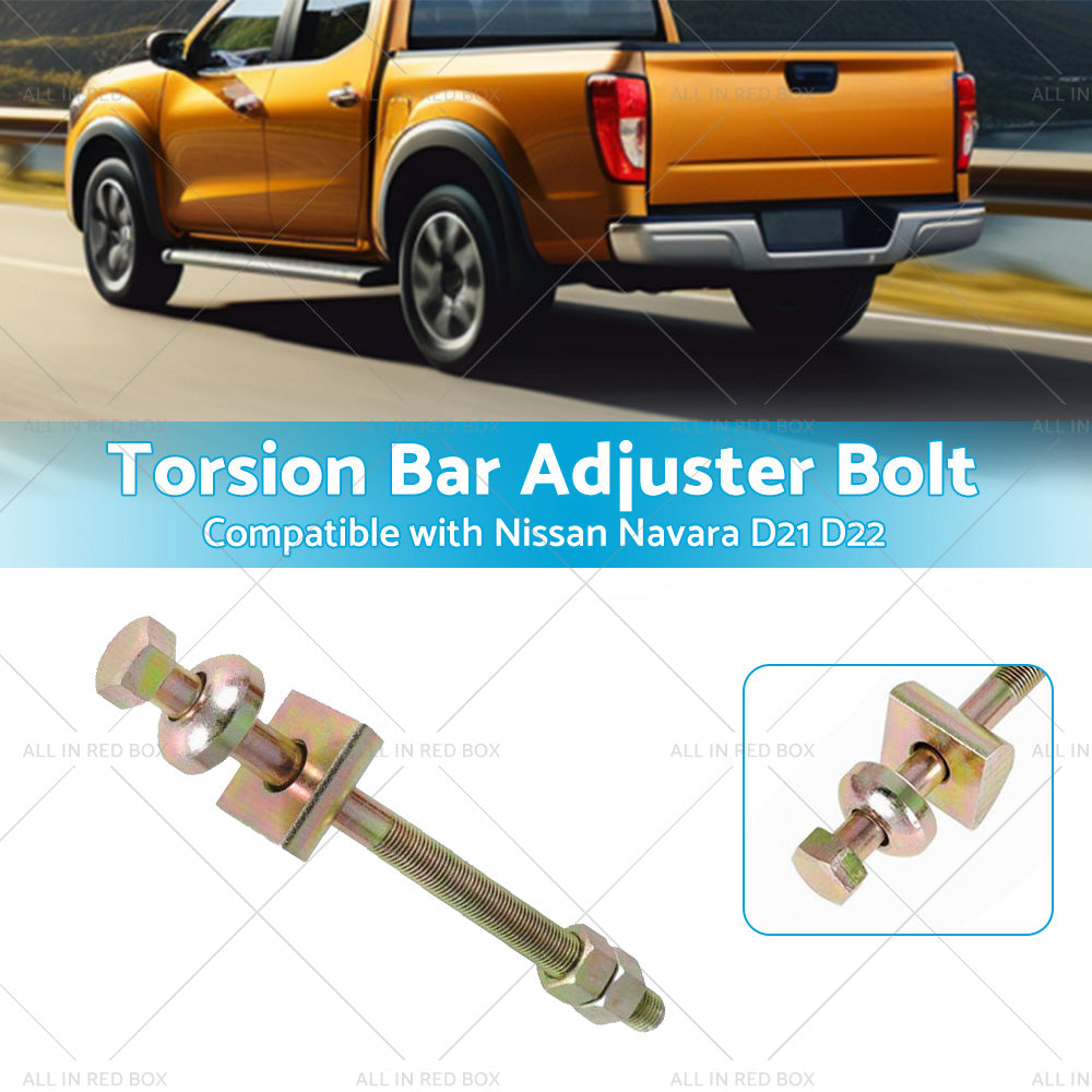 Torsion Bar Adjuster Bolt w  Nut Suitable For Nissan Navara D21 D22 4WD RWD PLD-2