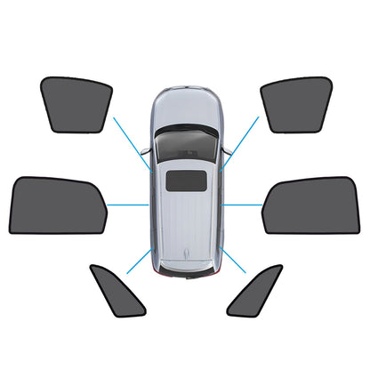 Magnetic Mesh Sun Blind Shades Suitable for Audi Q3 RS Q3 2019-2025-0