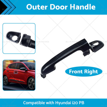 Front Right Exterior Outer Door Handle Suitable for Hyundai i20 PB 2009-2015