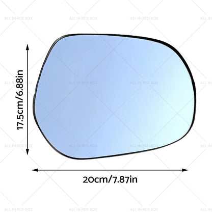 Right Side mirror glass with Plate Suitable for Toyota LandCruiser Prado 150 09--3