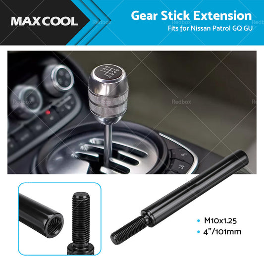 4 inch  101mm Gear Stick Extension M10x1. 25 Shift Extender For Nissan Patrol GQ GU-0