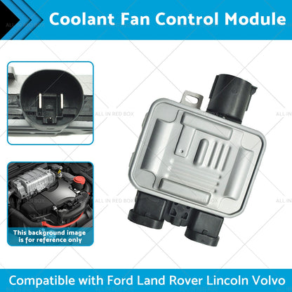 Coolant Fan Control Module Suitable for Ford Land Rover Lincoln Volvo 7T4Z8B658B-1