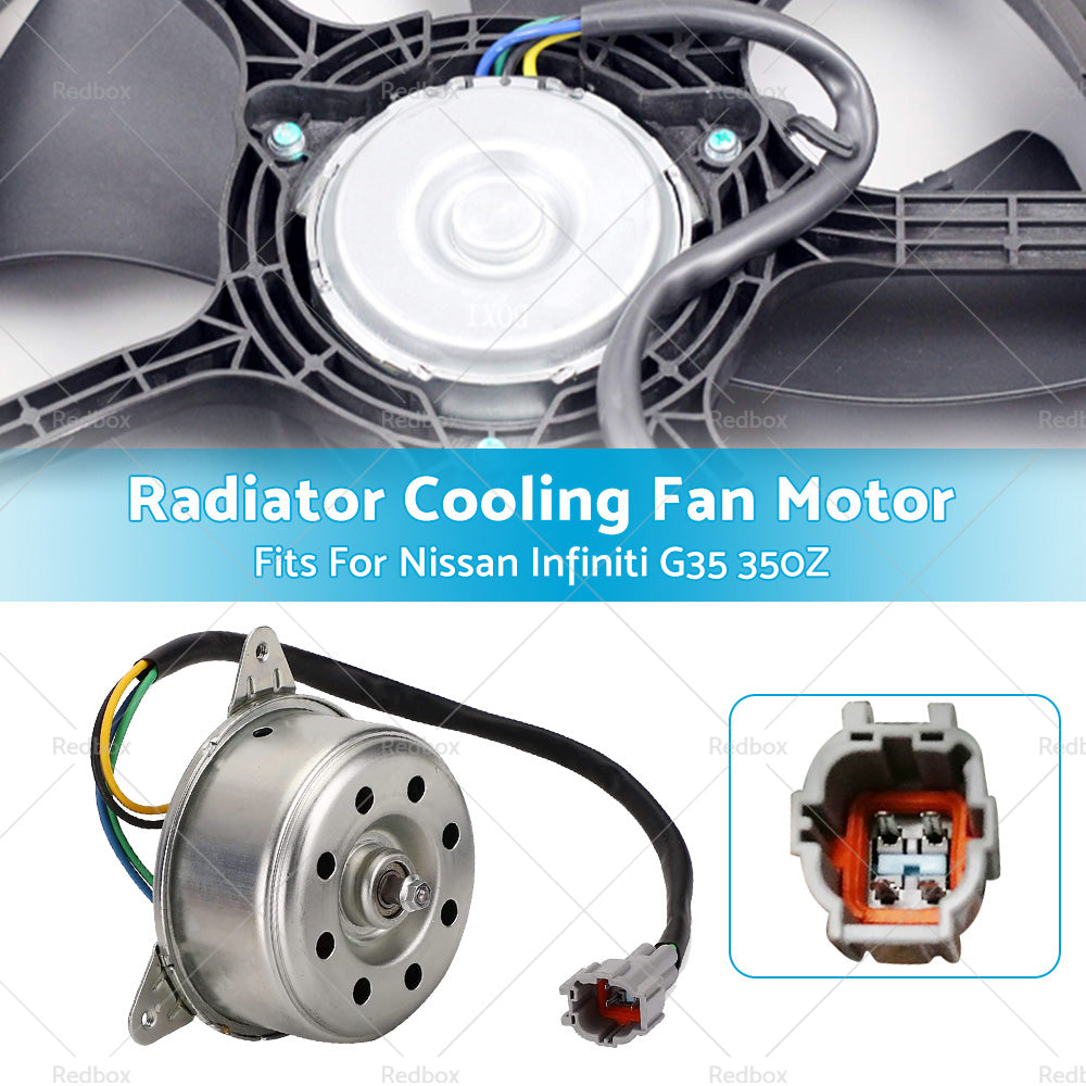 Driver or Passenger Side Radiator Cooling Fan Motor Suitable for Infiniti Nissan-2