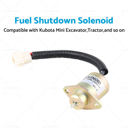 12V Shut Down Solenoid Suitable For Kubota B1700HSD 1503ES-12A5UC5S SA-4569-T