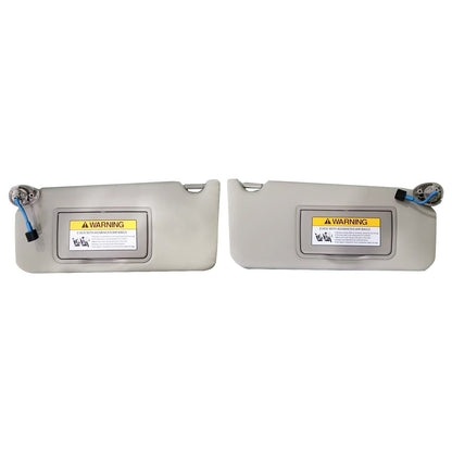 Pair Sun Visor w/ Light & Mirror Suitable For Honda Accord 83280TA5A51ZA 08-17-0