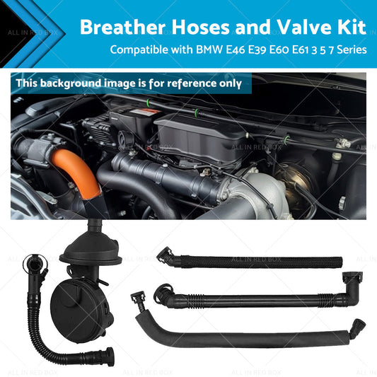 Crankcase Vent Valve & Hose Kit for BMW E46 X3 X5 M52 M54 1998-2006