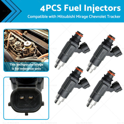 4PCS Fuel Injector CDH166 Suitable for Mitsubishi Mirage 1. 5L Suzuki Vitara 1. 6L-0