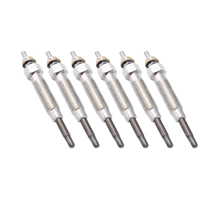 6x Glow Plugs Suitable For Nissan Patrol GU Y61 1997-2000 RD28Ti 2.8L Turbo Diesel 6Cyl-0