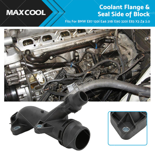 Coolant Flange Seal for BMW E87 120i E46 318i E90 320i E83 X3 2004-2013