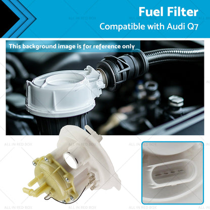 Fuel Filter Suitable for Audi Q7 Base Premium 6 Cyl 3. 6L 2007-2013 7L8919679-0