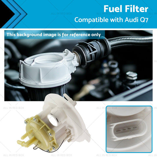 Fuel Filter Suitable for Audi Q7 Base Premium 6 Cyl 3. 6L 2007-2013 7L8919679-0