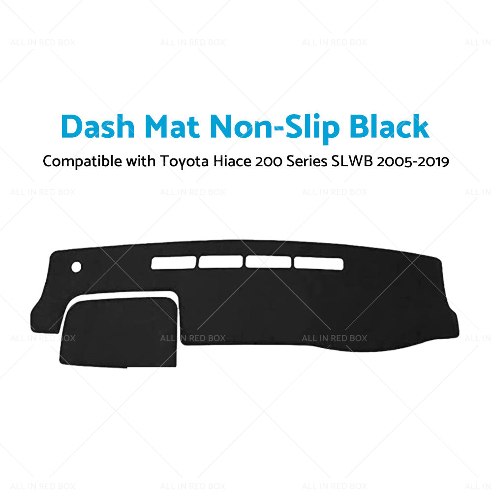 Dash Mat Suitable For Toyota Hiace 200 Series SLWB 2005-2019 Dashboard Cover-1