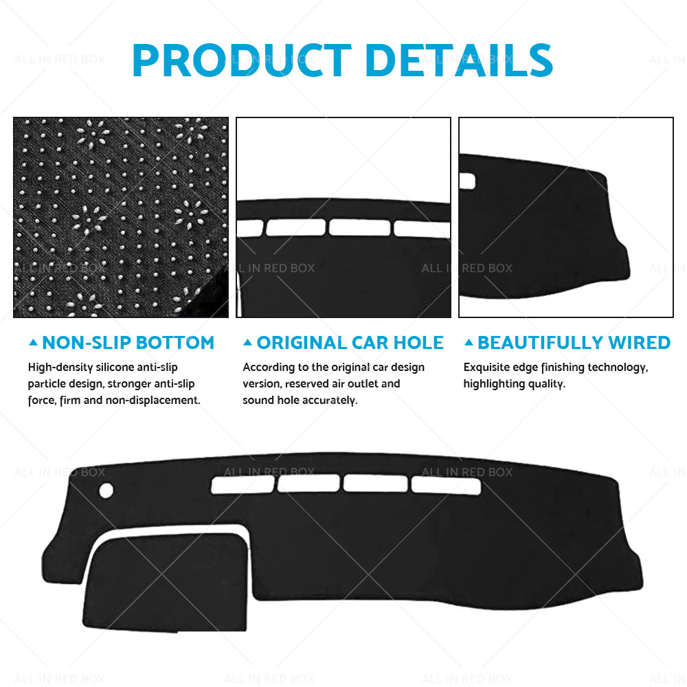 Dash Mat Suitable For Toyota Hiace 200 Series SLWB 2005-2019 Dashboard Cover-3