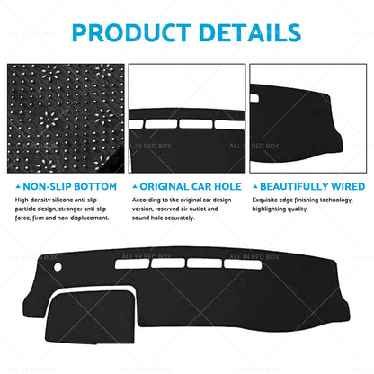 Dash Mat Suitable For Toyota Hiace 200 Series SLWB 2005-2019 Dashboard Cover-3