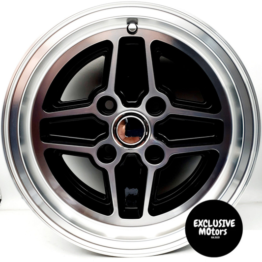 10x6 Mamba Wheels – Black, Fits Classic Mini (1959-2000)