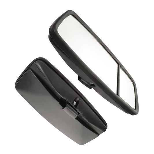 1 Pair Side Mirror Left + Right Suitable for Isuzu N-Series Flat With Spotter-0