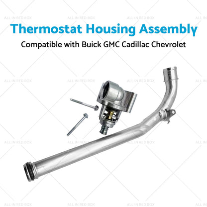 Thermostat Housing Assembly Suitable for Buick GMC Cadillac Chevrolet 12673659-3