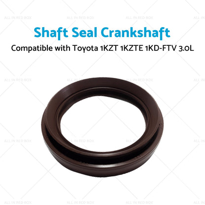 Shaft Seal Crankshaft Suitable for Toyota 1KZT 1KZTE 1KD-FTV 3. 0L 2KD-FTV 2. 5L-2
