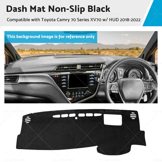 Dash Mat Suitbale For Toyota Camry 70 Series XV70 w HUD 18-22 Dashboard Cover-0