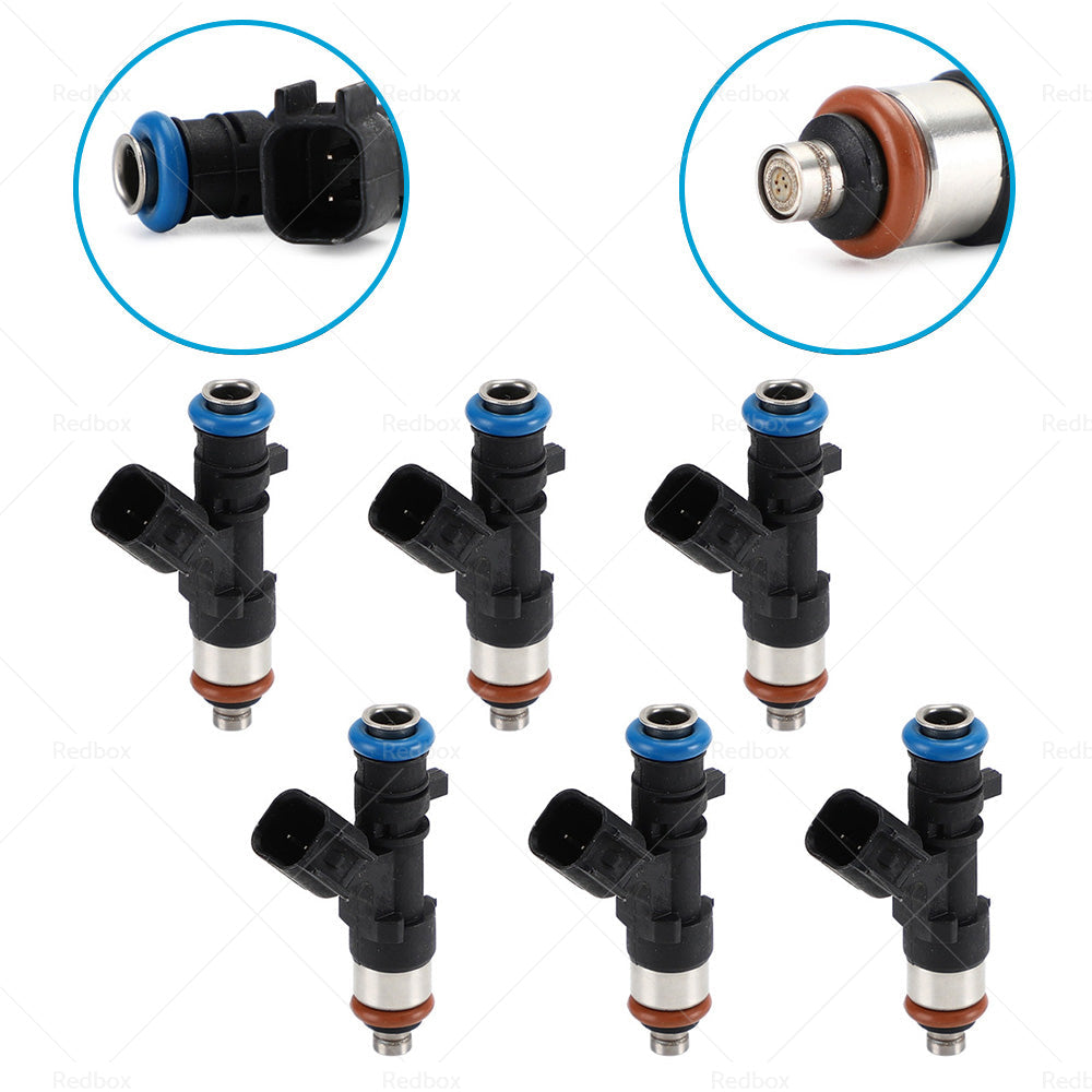 6X Fuel Injector 0280158028 Suitable For Dodge Chrysler 2. 7L 3. 5L V6 04591986AA-0
