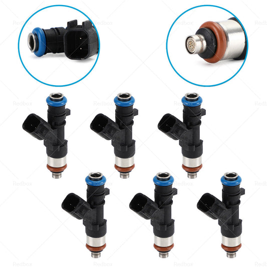 6X Fuel Injector 0280158028 Suitable For Dodge Chrysler 2. 7L 3. 5L V6 04591986AA-0