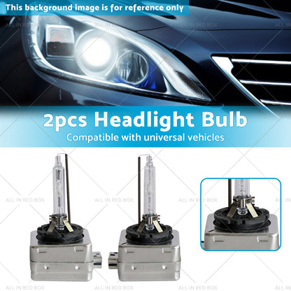 8000K Heavy Duty D1S HID Xenon Headlight Replacement Bulbs Suitable for BMW Mini-2