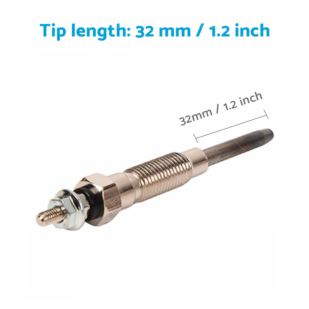 4x Glow Plug Suitable For Toyota Hilux LN106 LN107 LN111 LN85 LN86 LN147 LN167-3