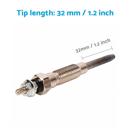 4x Glow Plug Suitable For Toyota Hilux LN106 LN107 LN111 LN85 LN86 LN147 LN167-3