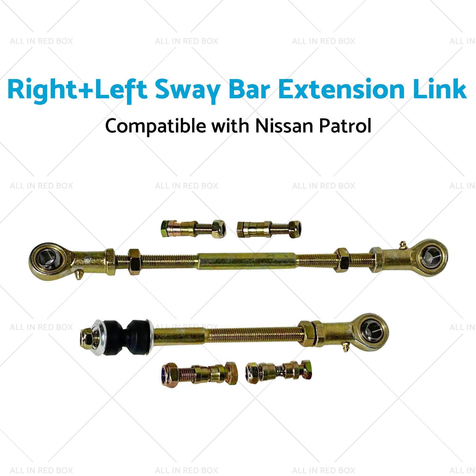 Rear Right Left Sway Bar Extension Link for 2 inch -8 inch  Suitable for Nissan Patrol GQ-3