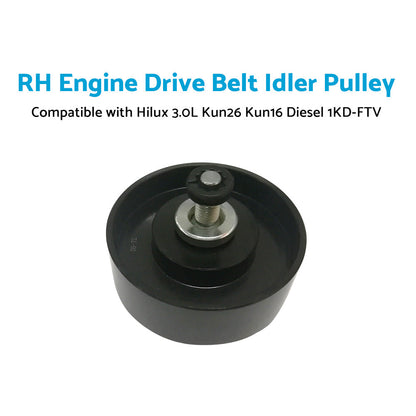 Suitable For Toyota Hilux KUN16 KUN26 3. 0L Turbo Diesel Drive Belt Idler Pulley-4