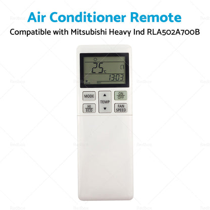 A C Air Conditioner Remote Control Suitable for Mitsubishi Heavy Ind RLA502A700S-2