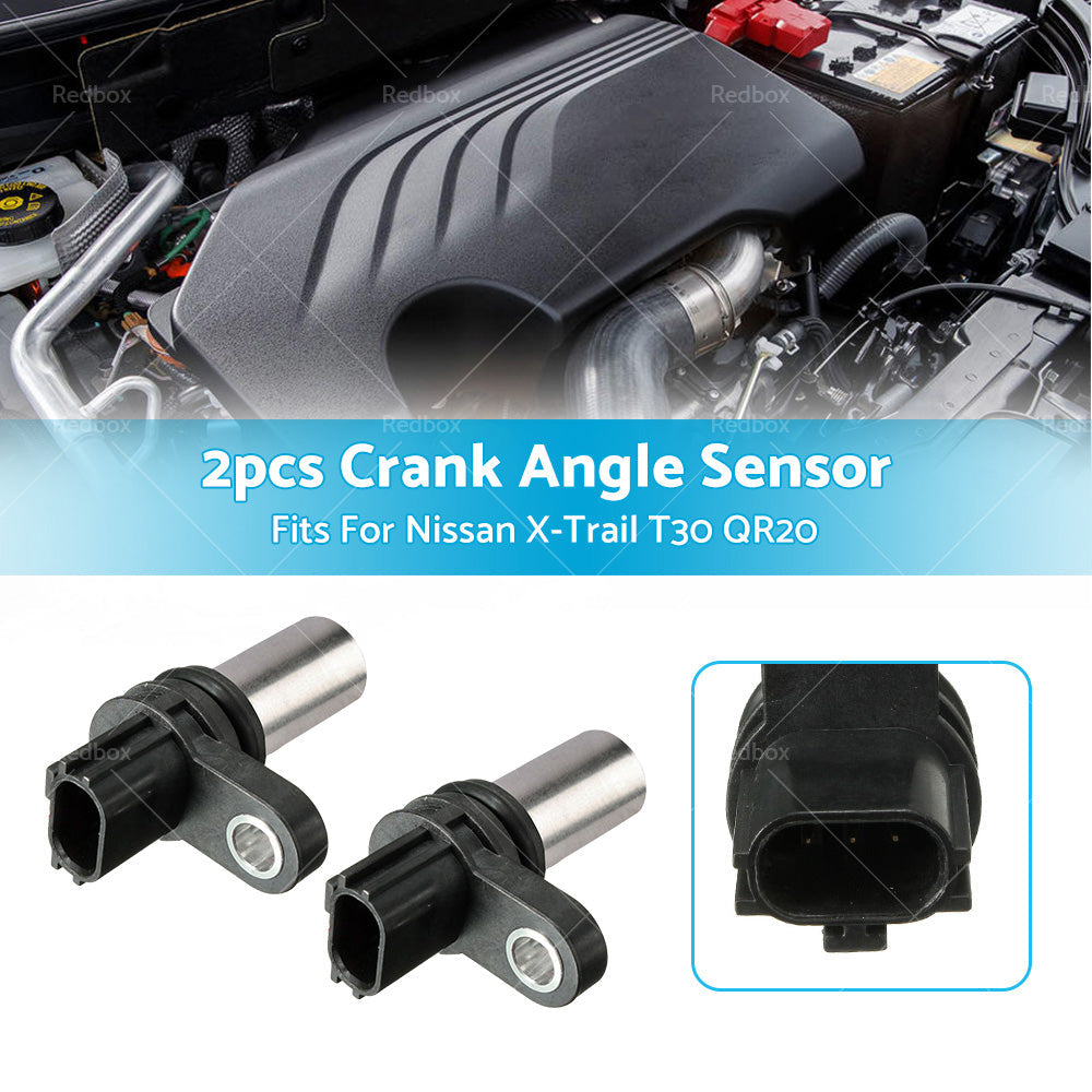 2PCS Crank Cam Angle Sensor Suitable for Nissan X-Trail T30 QR25DE 2. 5 2001-2007-2